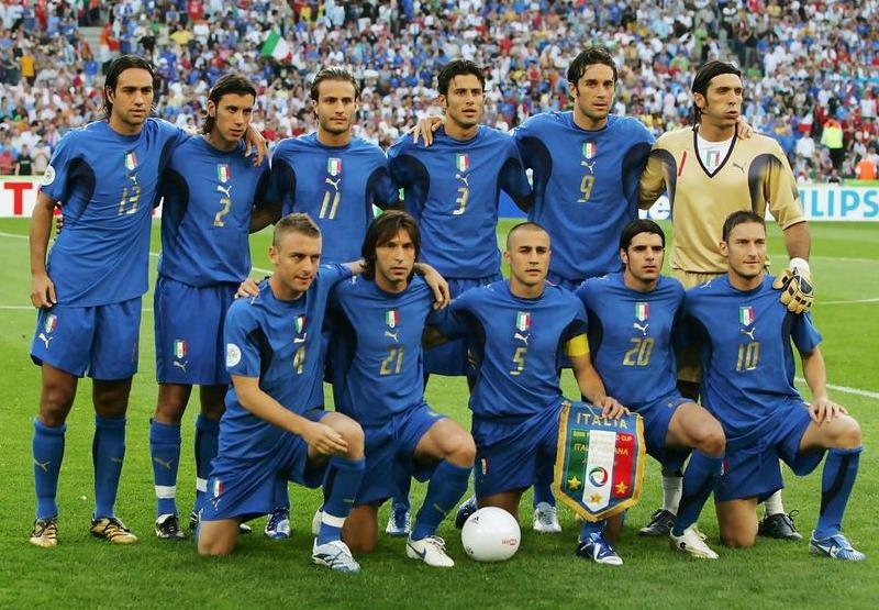 Ý là một trong các đội bóng vô địch World Cup nhiều nhất tính đến nay